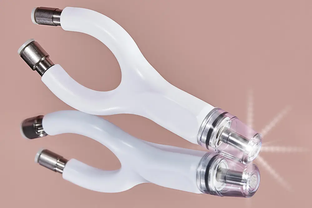 A specialized wand used for DiamondGlow® Facial treatment